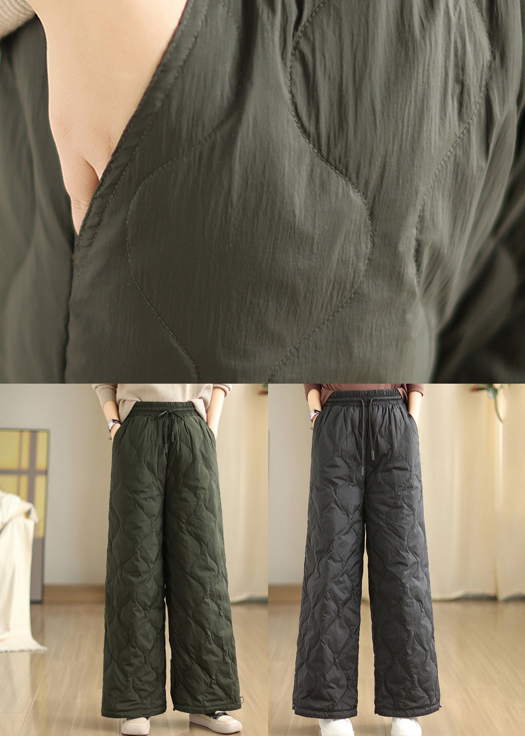 A Vintage Style Pants with Delicate Timeless Details