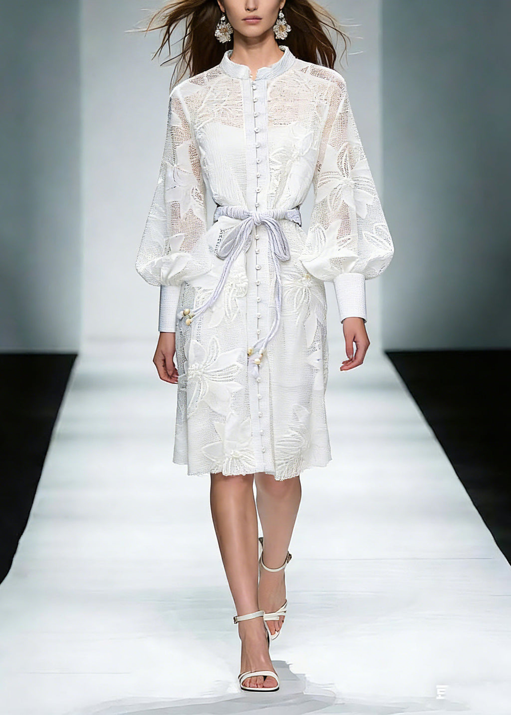 A Vintage Style Dress with Delicate Timeless Details
