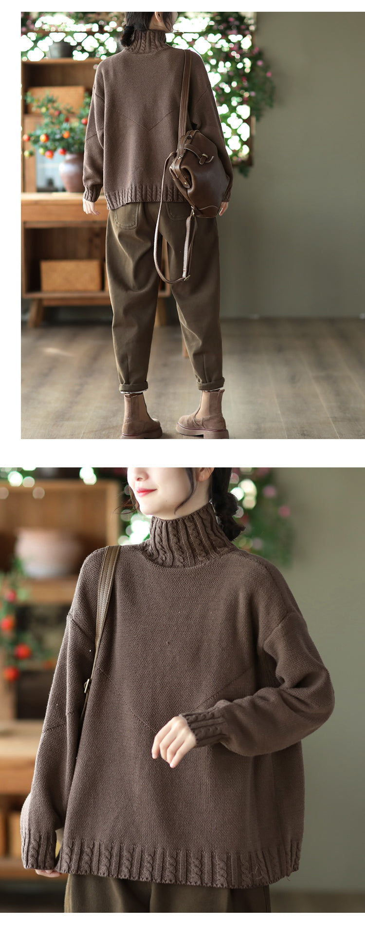 Gracefully Styled Sweater for Any Occasion