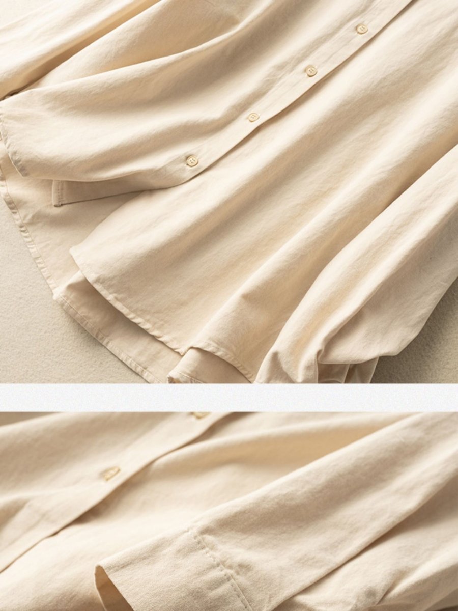 A Vintage Style Shirt with Delicate Timeless Details