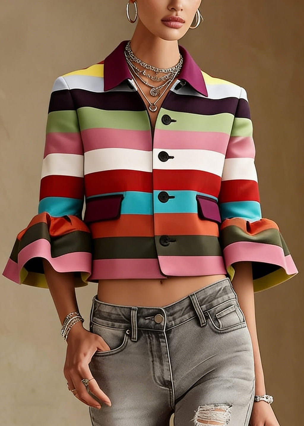 Gracefully Styled Jacket for Any Occasion