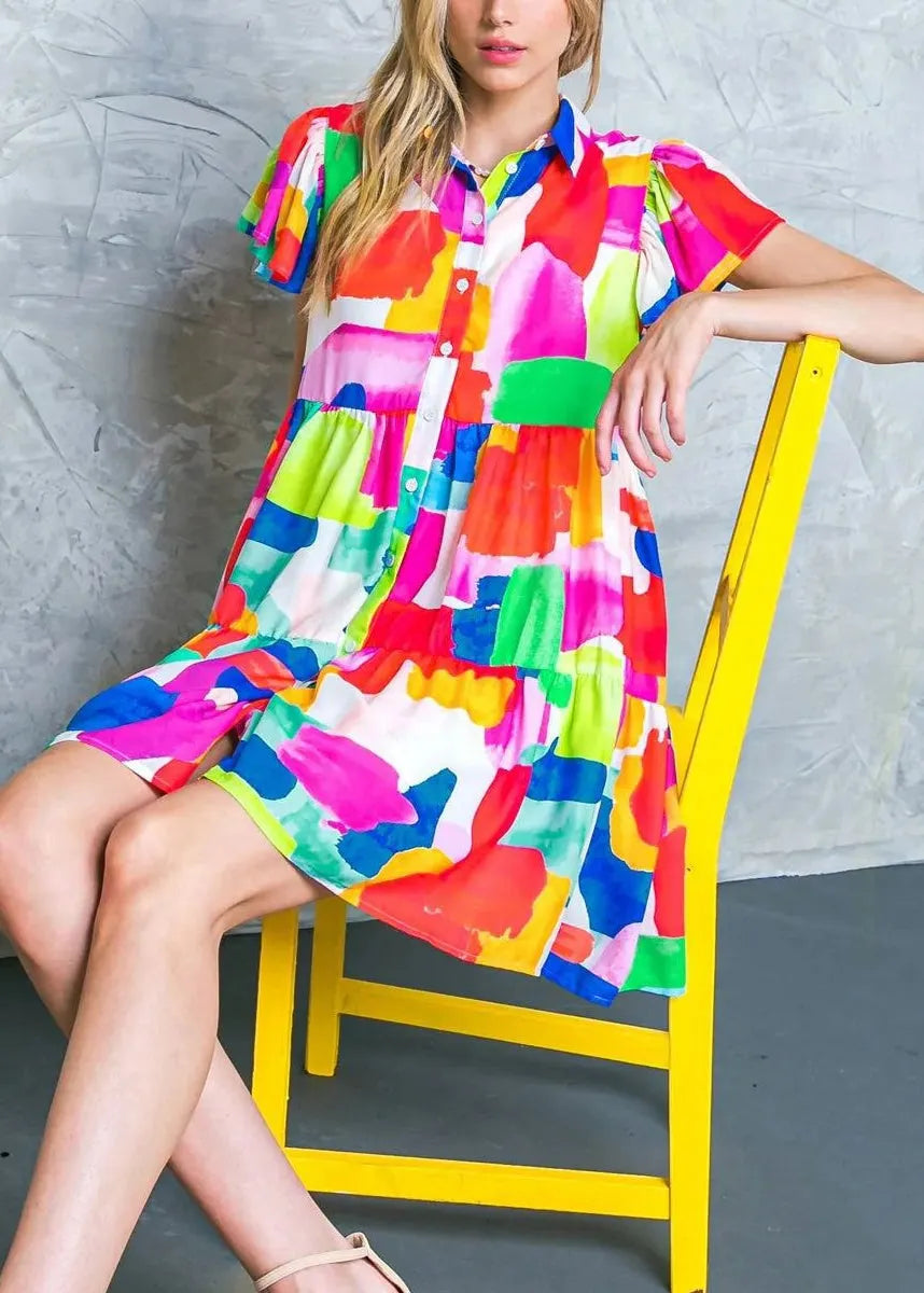 Elegantly Styled Dress for Everyday Wear