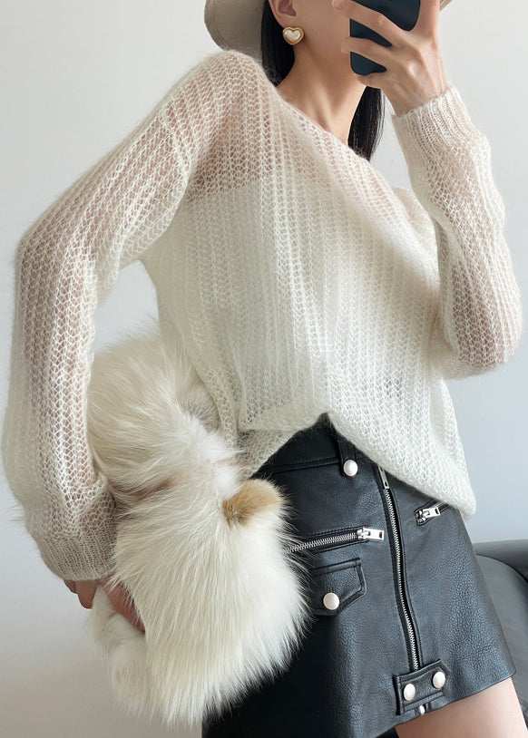Beautifully Finished Sweater in a Timeless Design