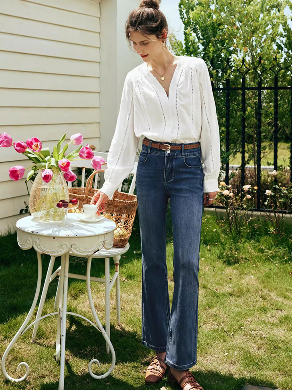 Vintage Inspired Top with a Contemporary Edge