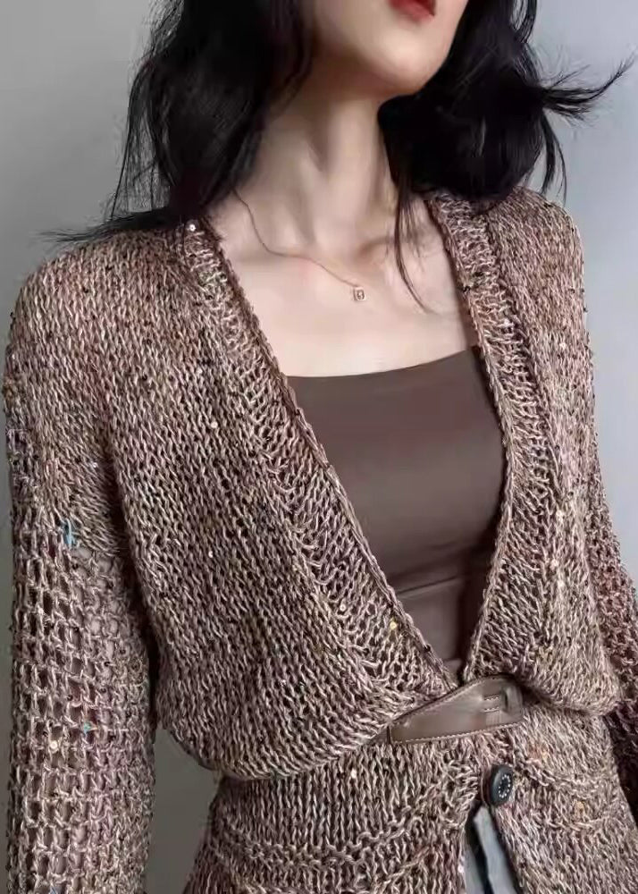A Vintage Style Cardigan with Delicate Timeless Details