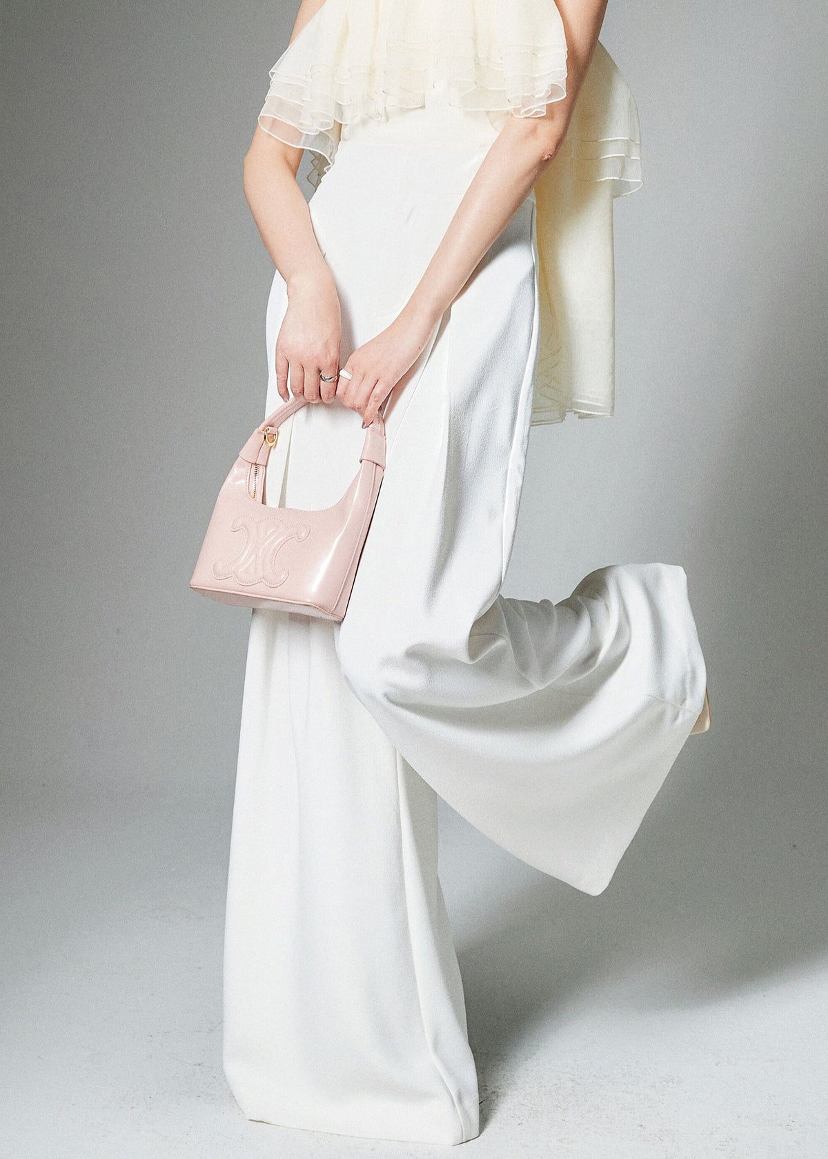 A Vintage Style Pants with Delicate Timeless Details