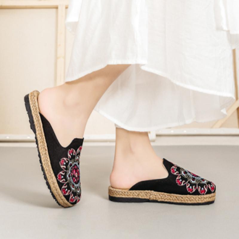 Classic Orthopedic Flats with Timeless Style