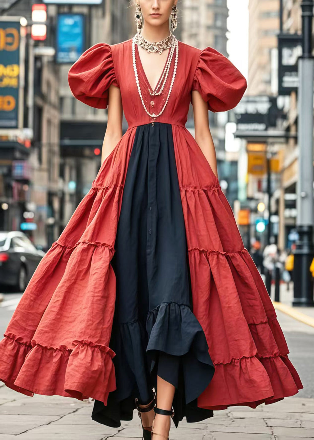 Elegantly Styled Dress for Everyday Wear