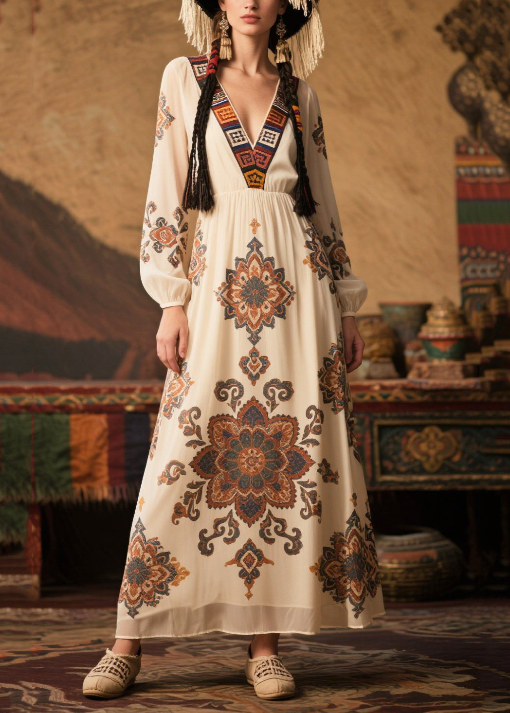 Beautifully Finished Dress in a Timeless Design