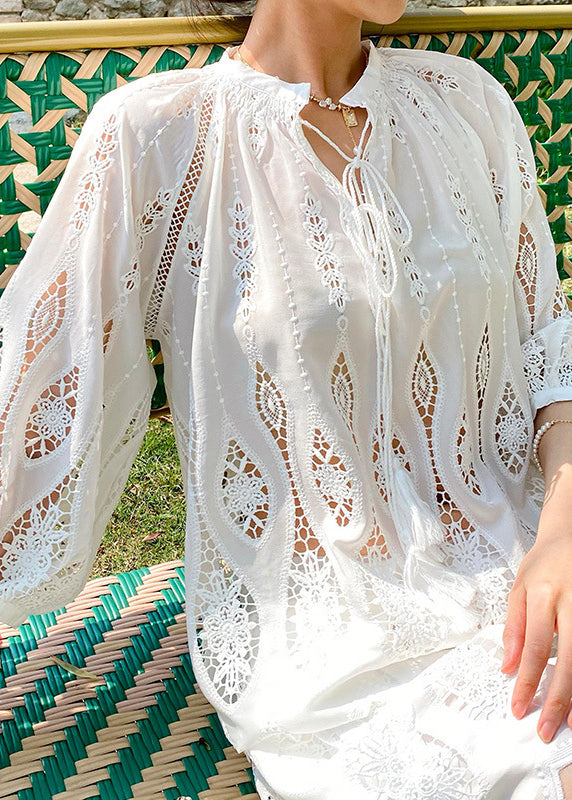 A Vintage Style Shirt with Delicate Timeless Details
