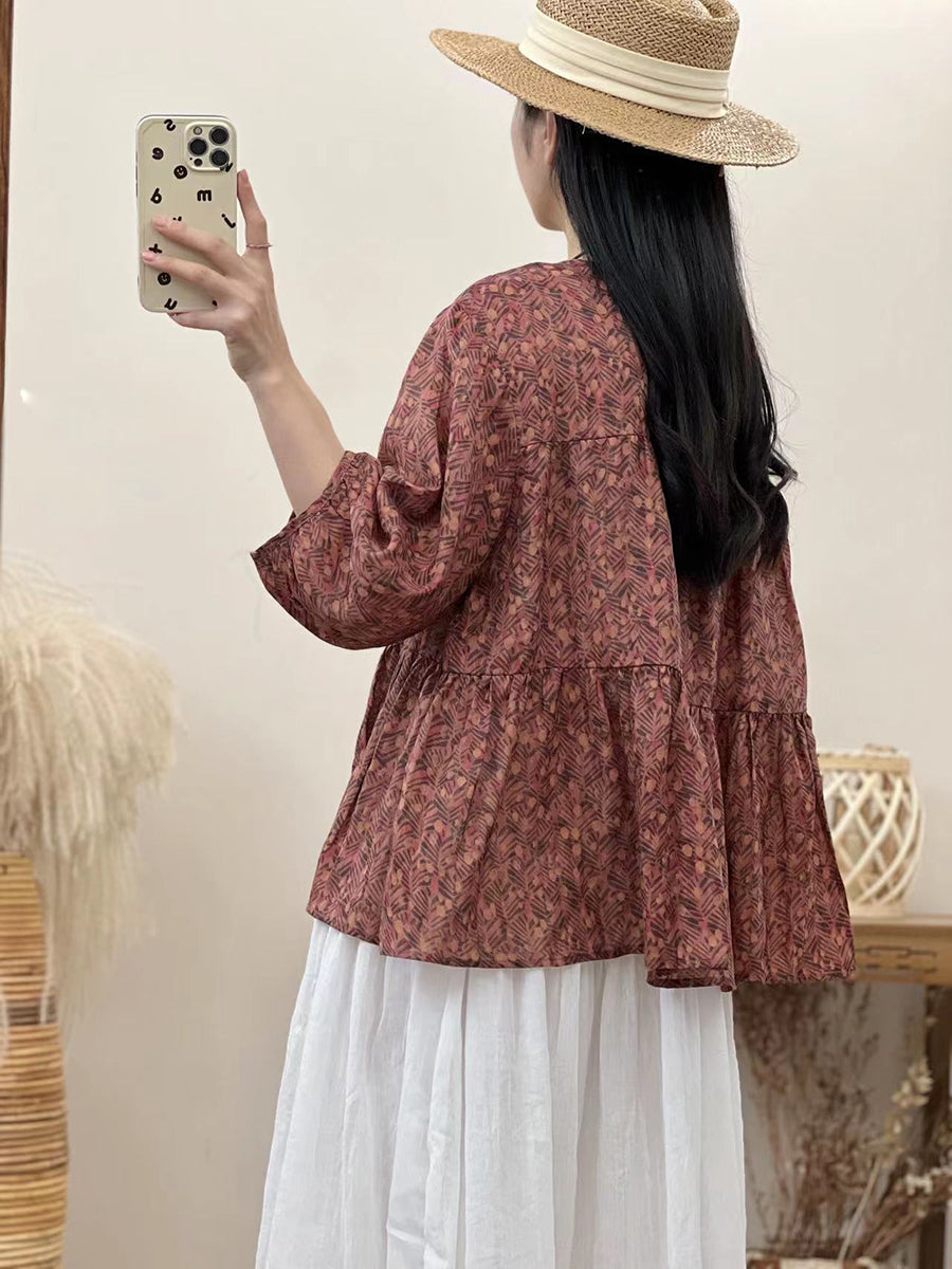 Well Tailored Shirt with a Graceful Silhouette