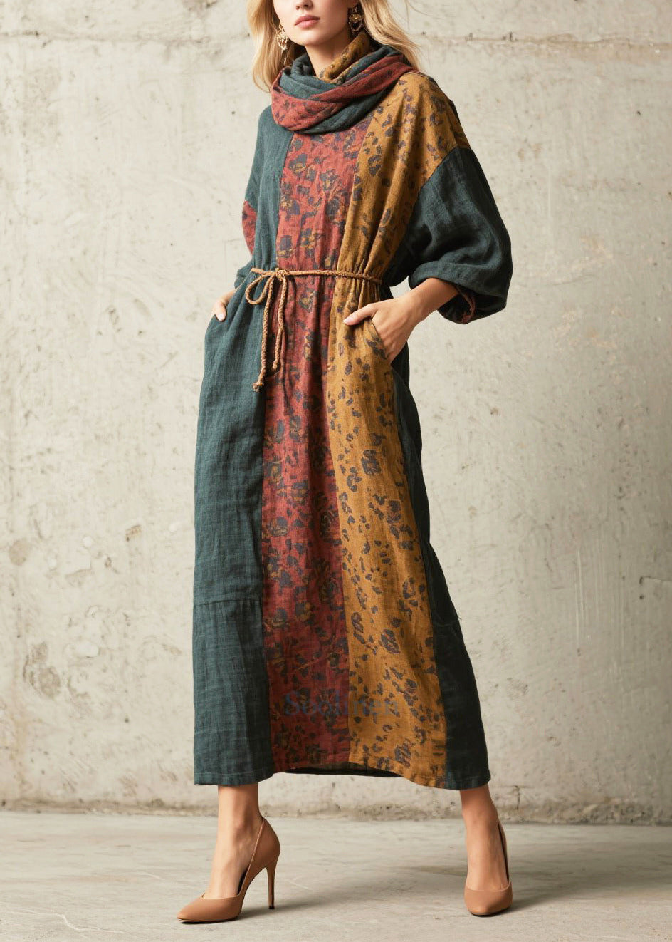 A Vintage Style Dress with Delicate Timeless Details