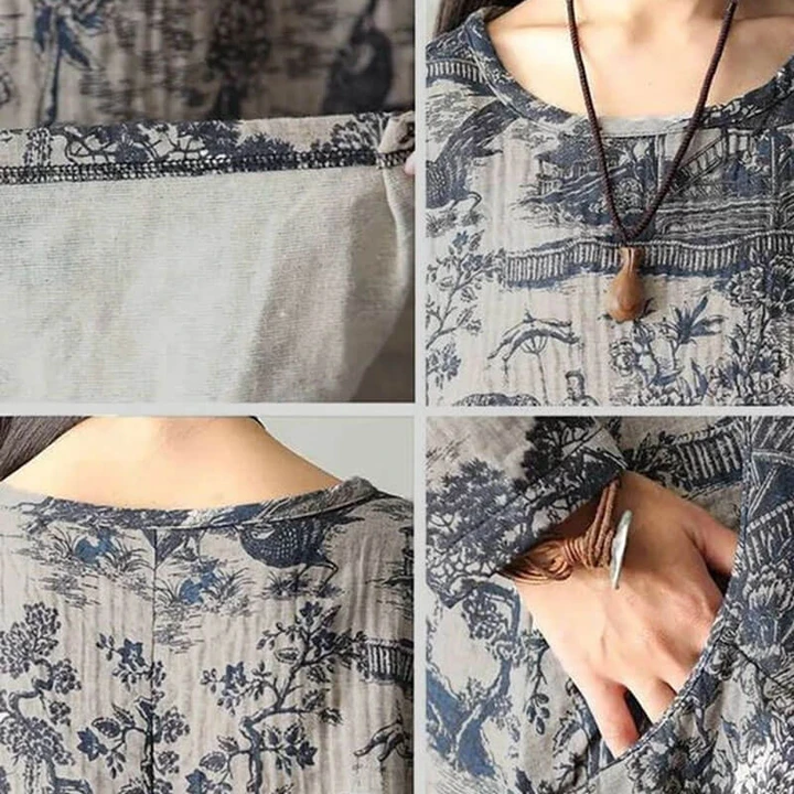 Classic Vintage Dress with a Flattering Fit