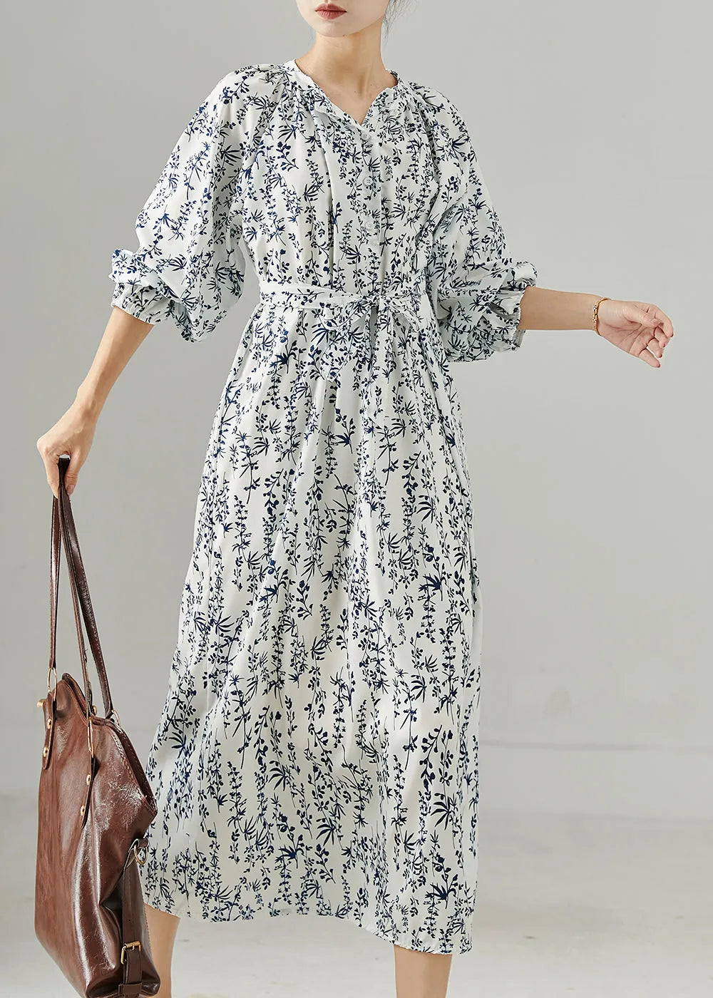 A Vintage Style Dress with Delicate Timeless Details