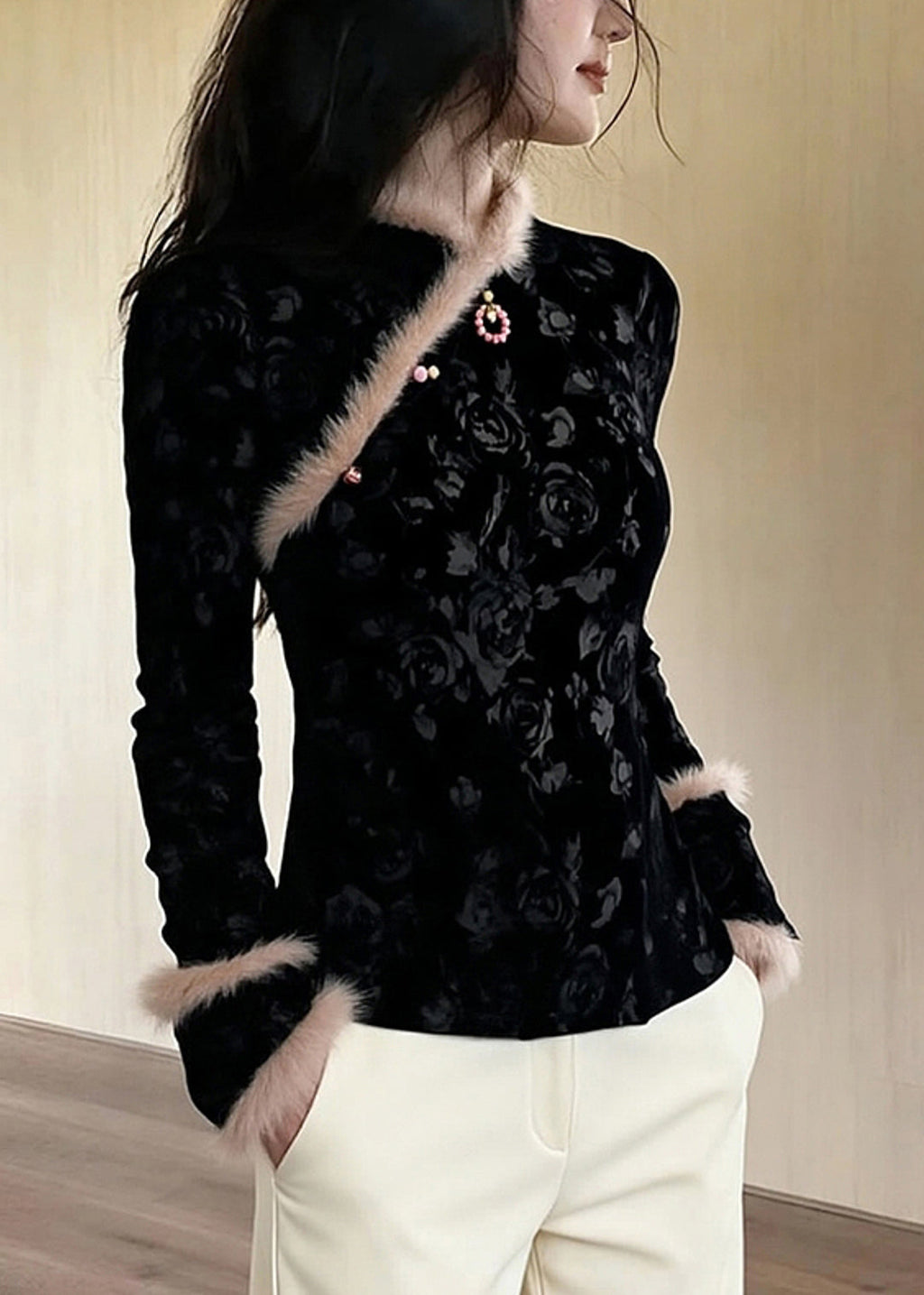 Beautifully Finished Blouse in a Timeless Design