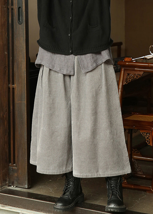 A Vintage Style Pants with Delicate Timeless Details