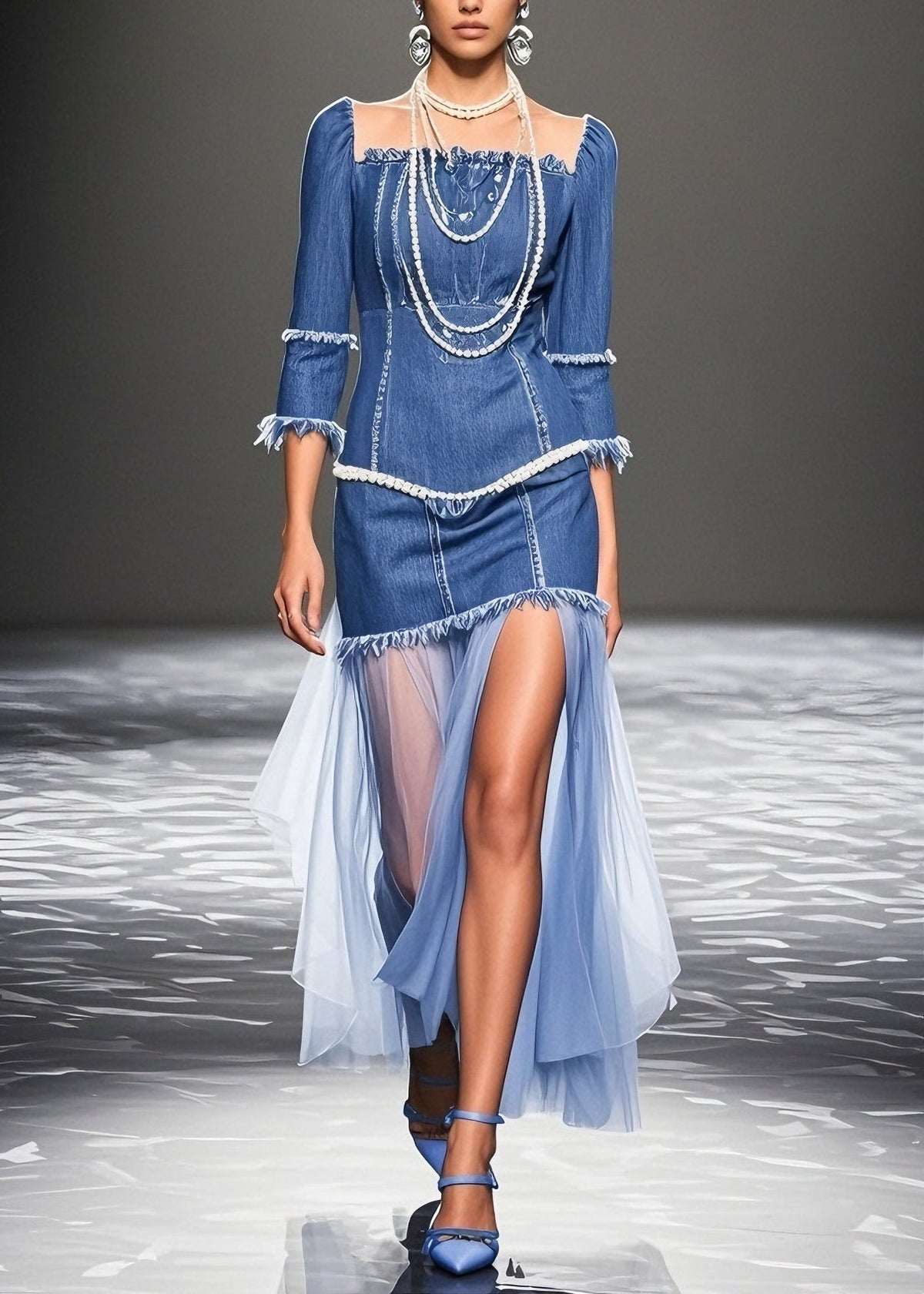 A Vintage Style Dress with Delicate Timeless Details