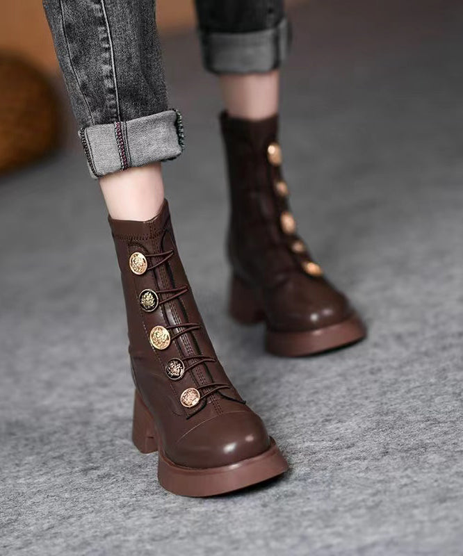 Vintage Inspired Orthopedic Boots