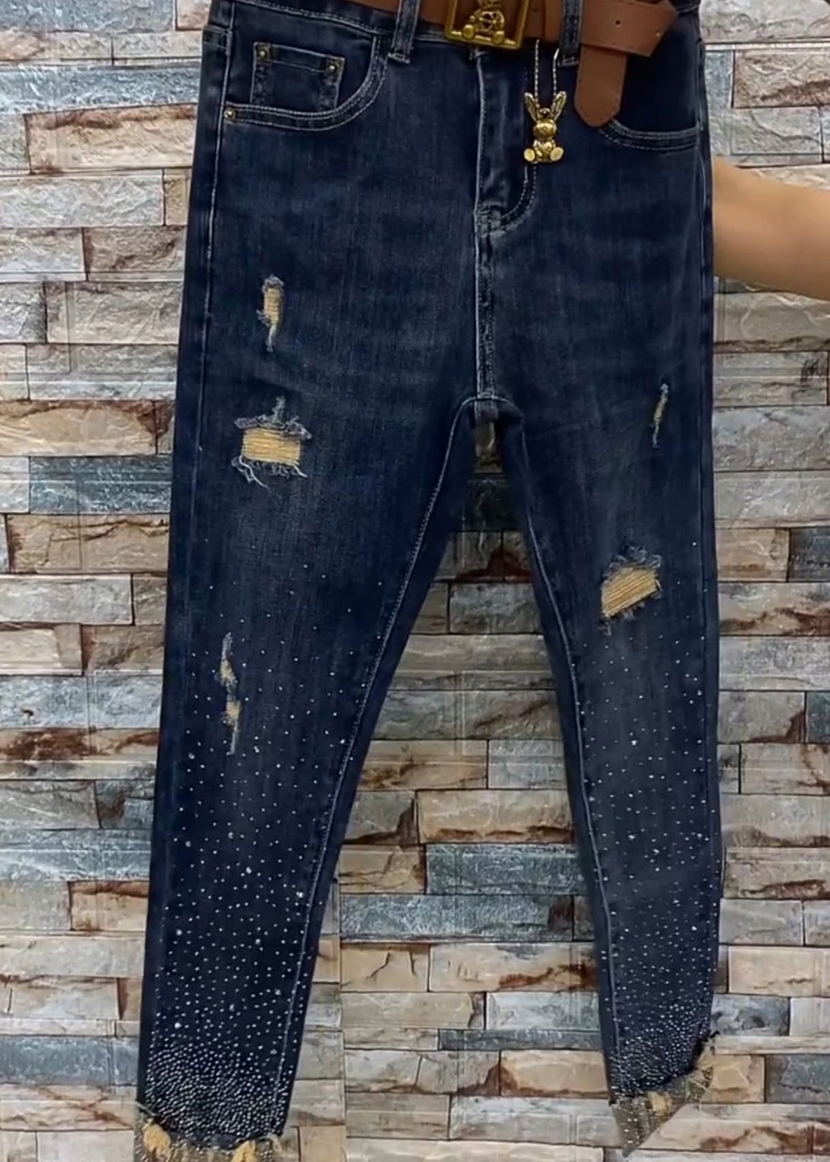 A Vintage Style Pants with Delicate Timeless Details