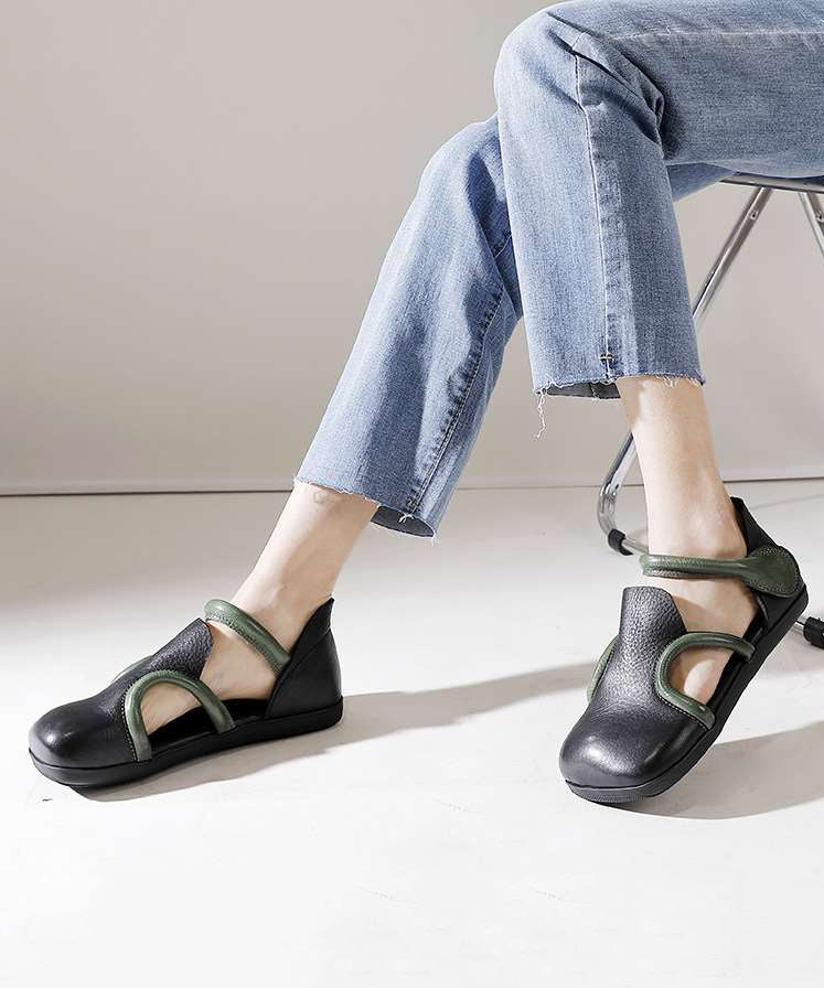 Classic Orthopedic Flats with Timeless Style