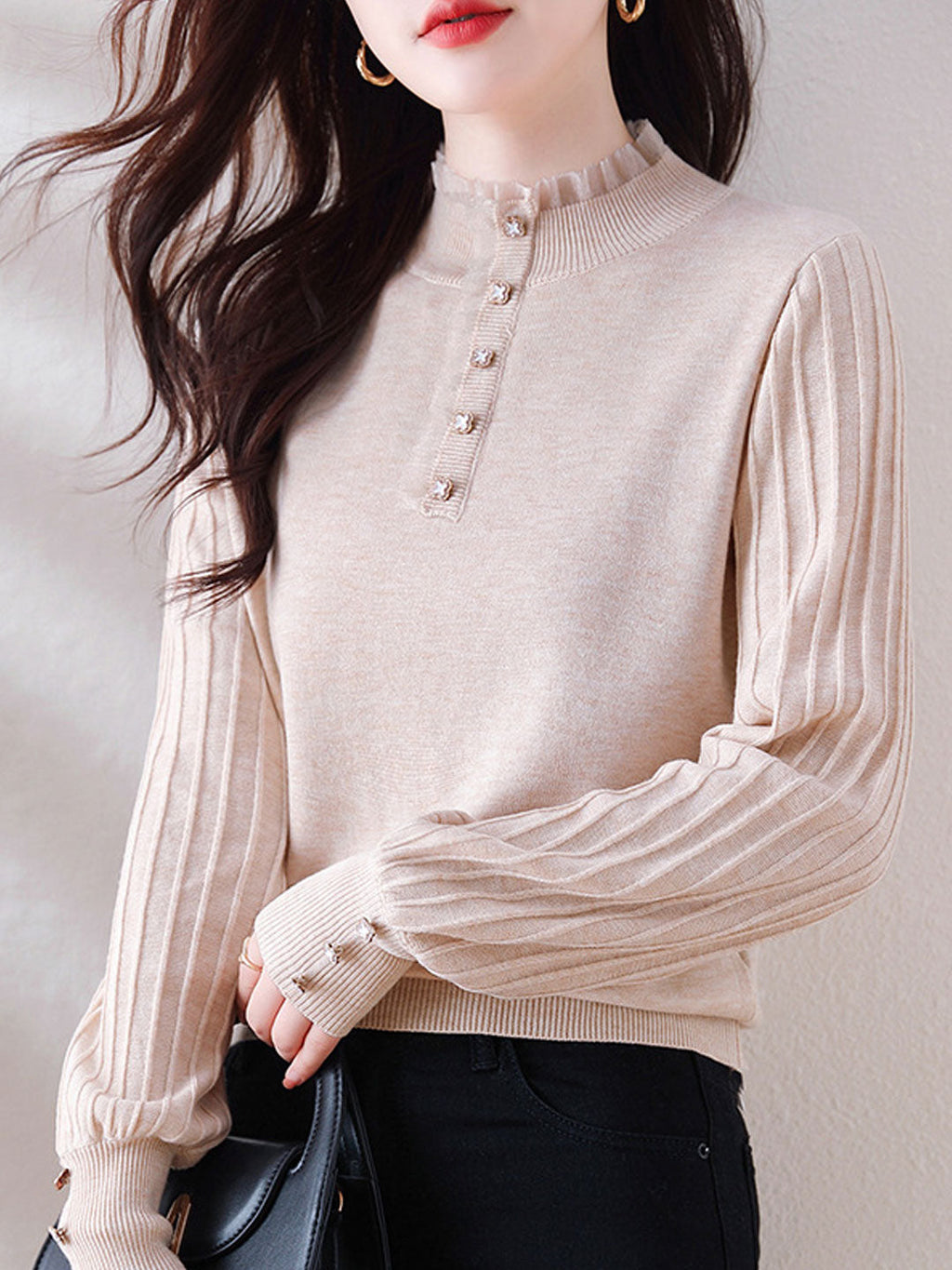 Polished Sweater with an Effortless Classic Look