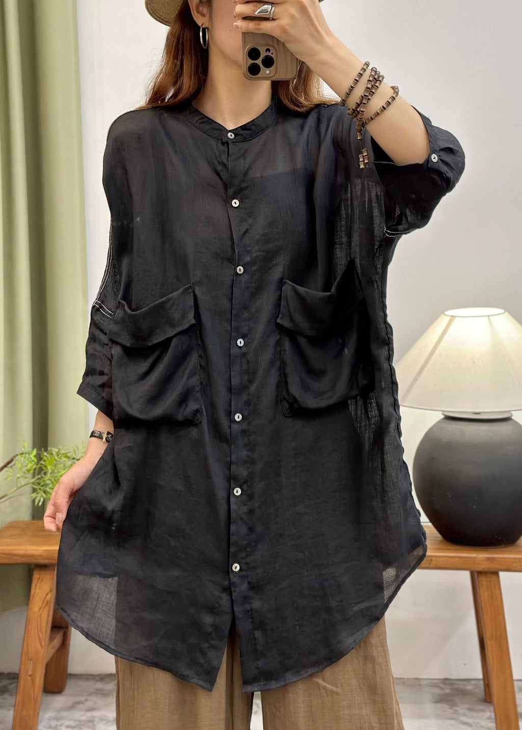 A Vintage Style Shirt with Delicate Timeless Details