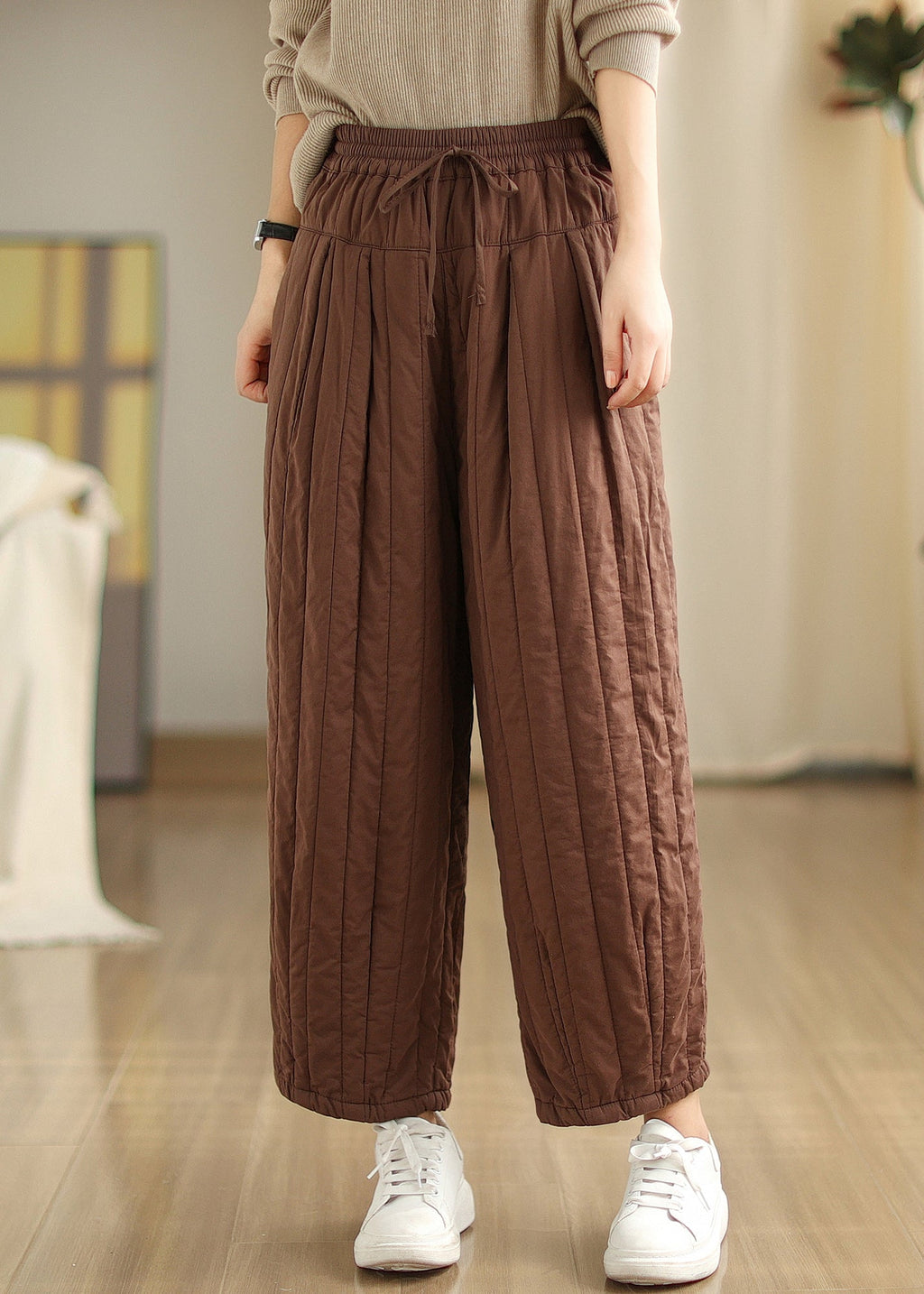A Vintage Style Pants with Delicate Timeless Details