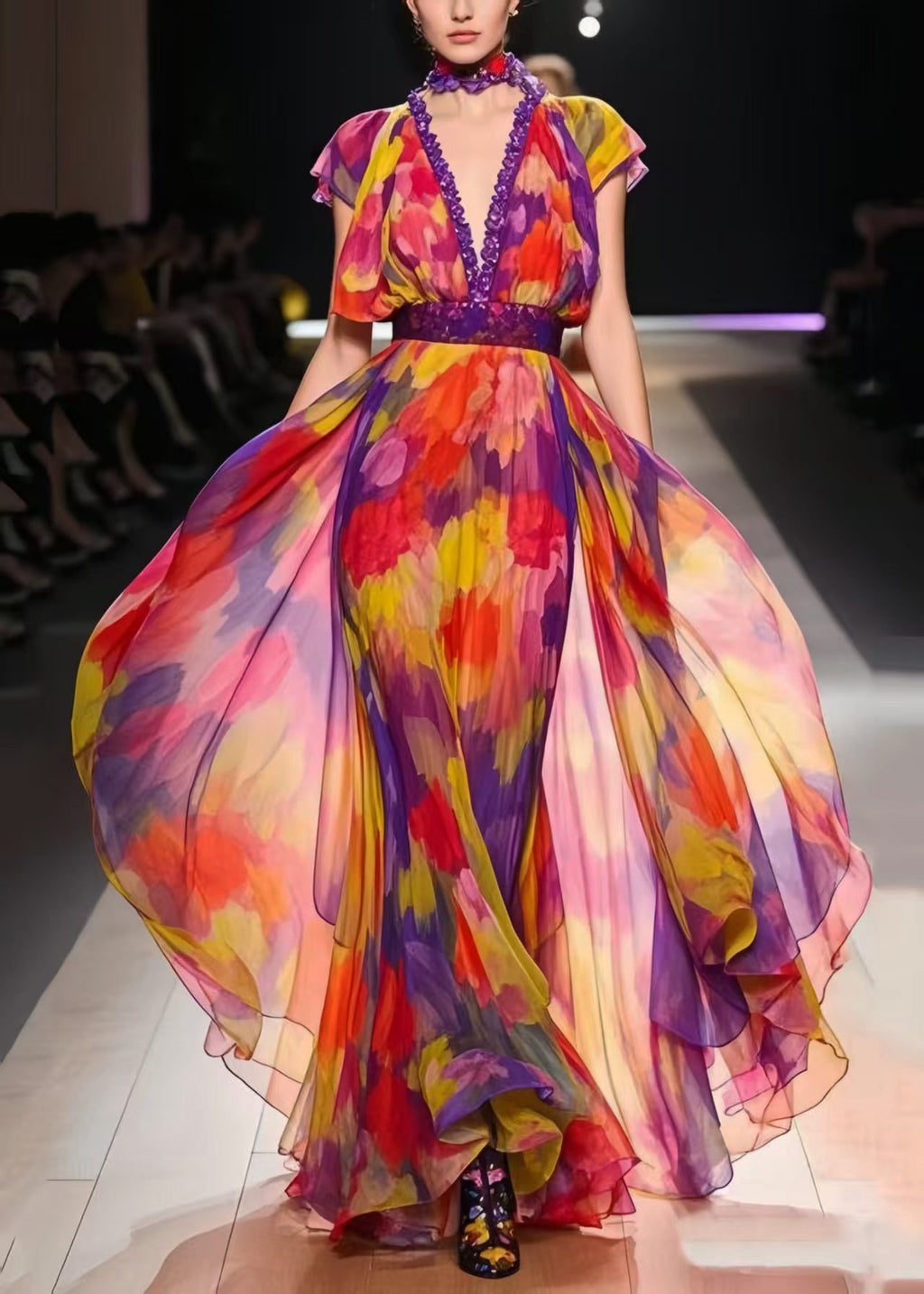 A Vintage Style Dress with Delicate Timeless Details