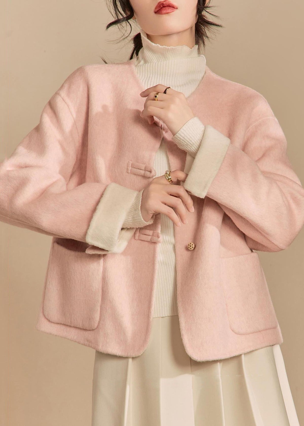 Classic Vintage Coat with a Flattering Fit