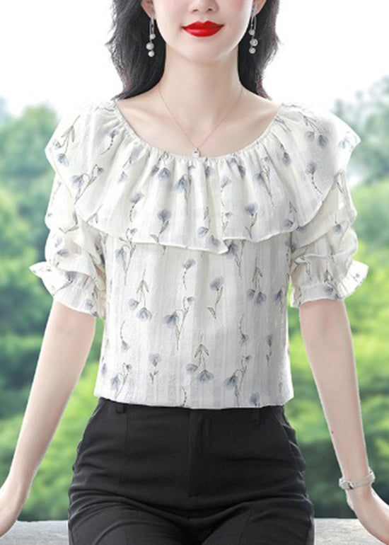 A Vintage Style Blouse with Delicate Timeless Details