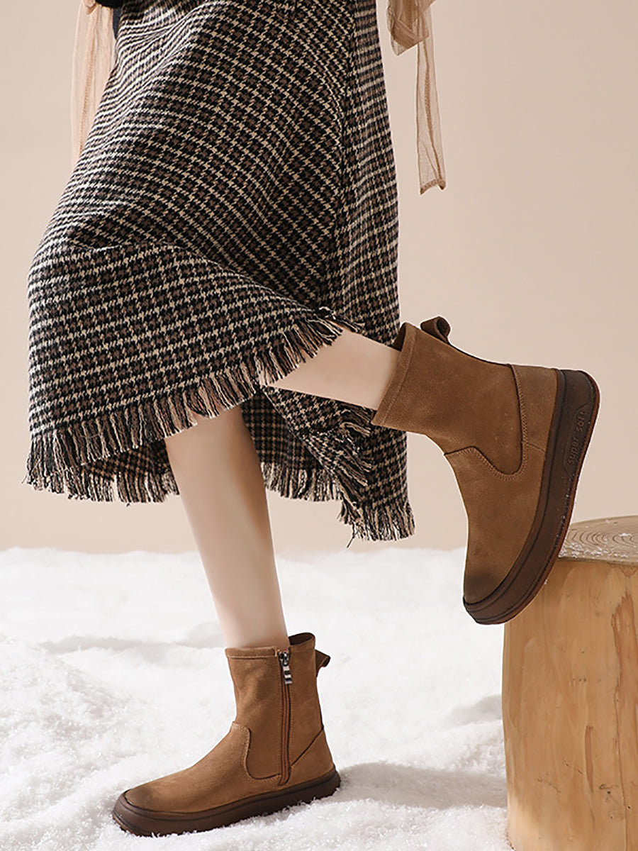 Chic Orthopedic Boots with Unique Design