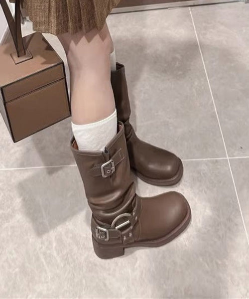 Chic Orthopedic Boots with Unique Design