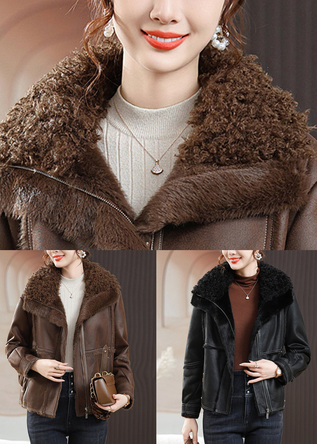 A Vintage Style Coat with Delicate Timeless Details