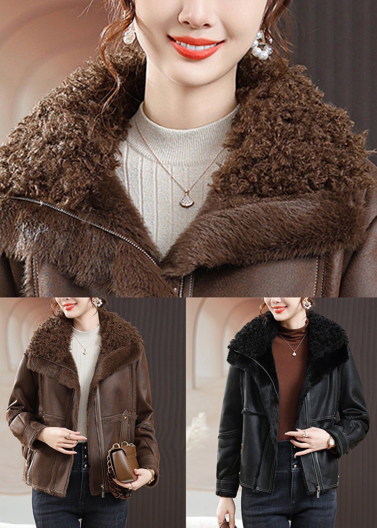 A Vintage Style Coat with Delicate Timeless Details