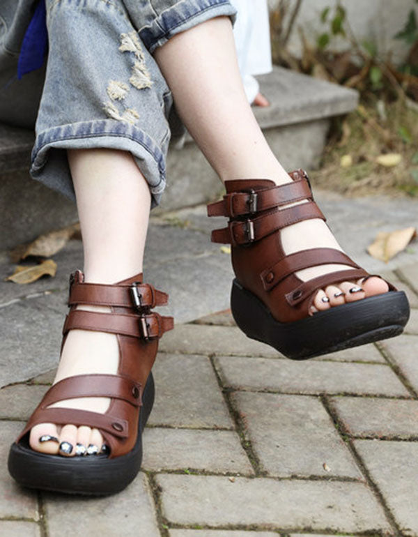Vintage Inspired Orthopedic Sandals
