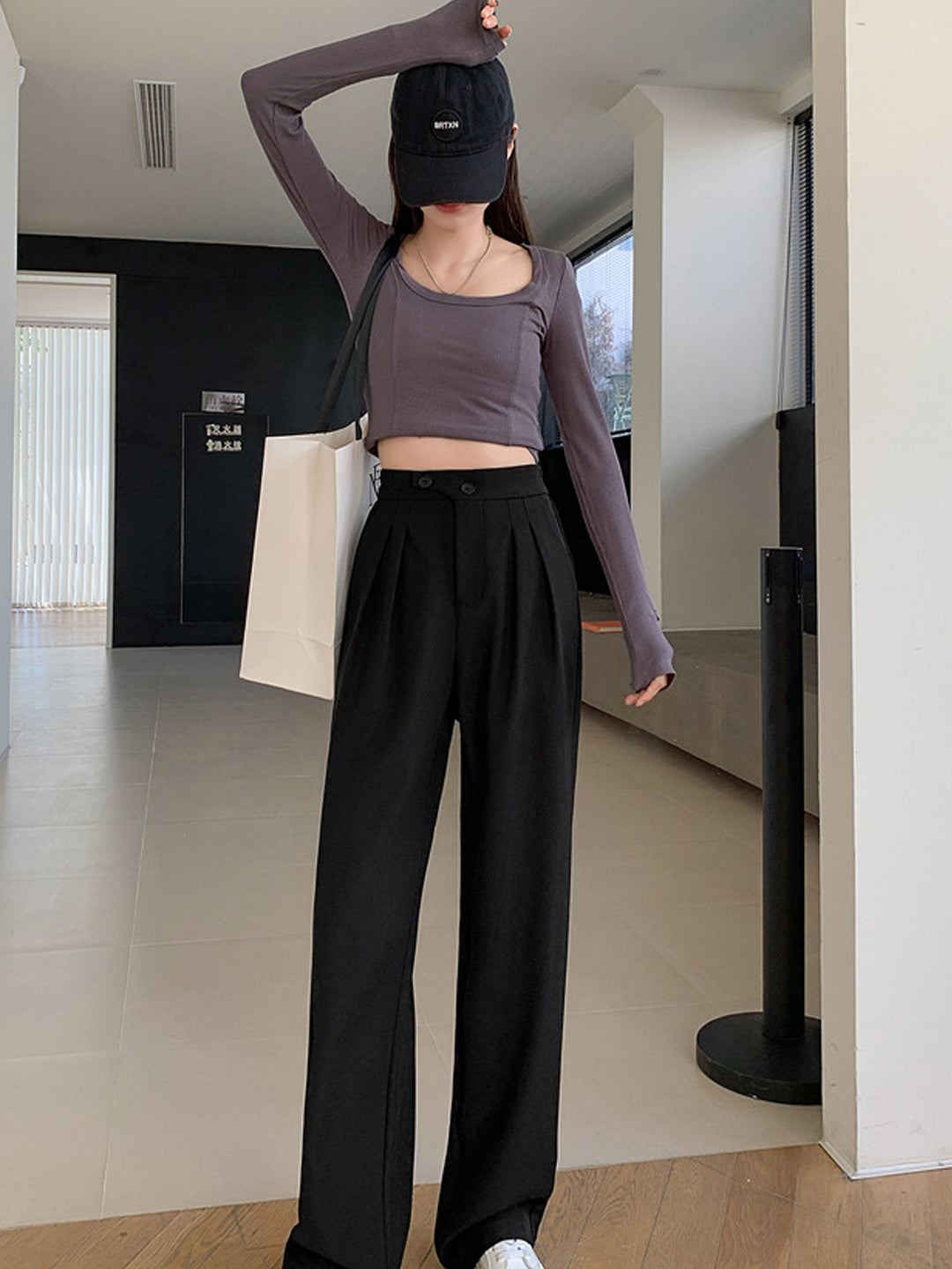 A Vintage Style Pants with Delicate Timeless Details