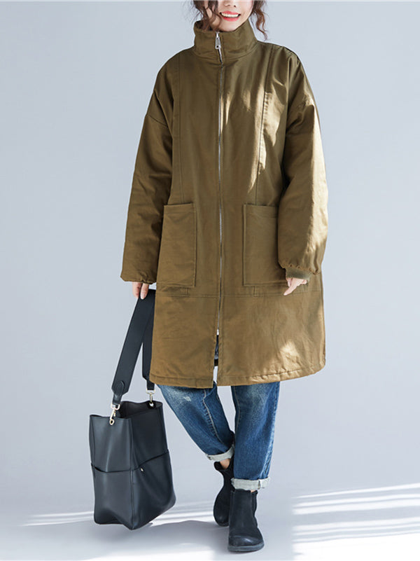 A Vintage Style Coat with Delicate Timeless Details