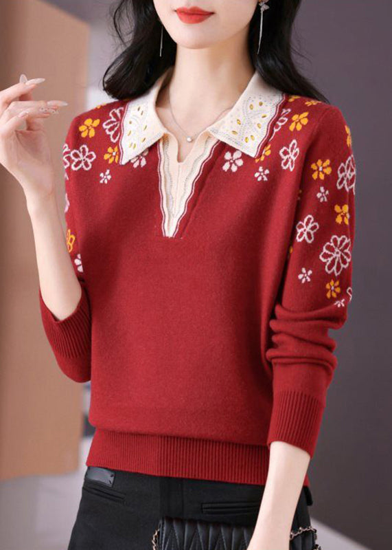 Vintage Inspired Sweater with a Contemporary Edge