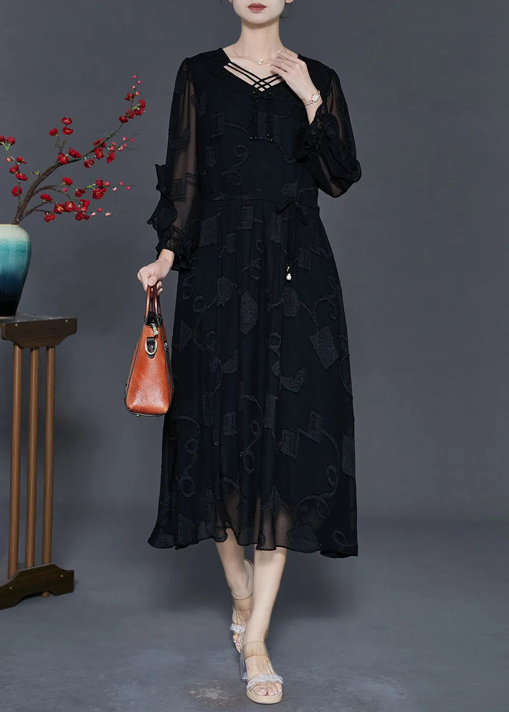 Elegantly Styled Dress for Everyday Wear