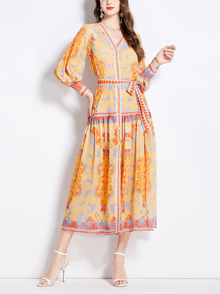A Vintage Style Dress with Delicate Timeless Details