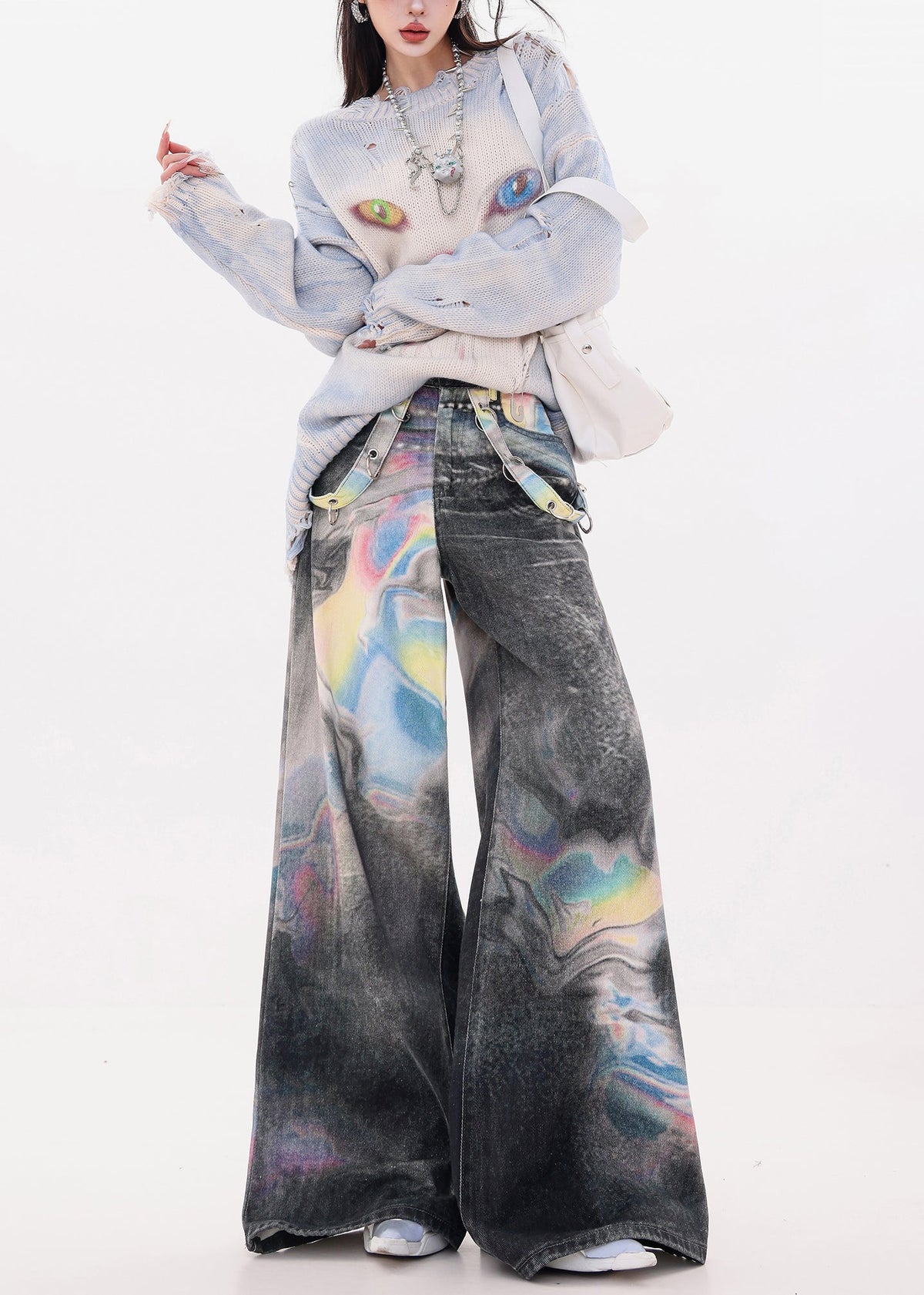 A Vintage Style Pants with Delicate Timeless Details