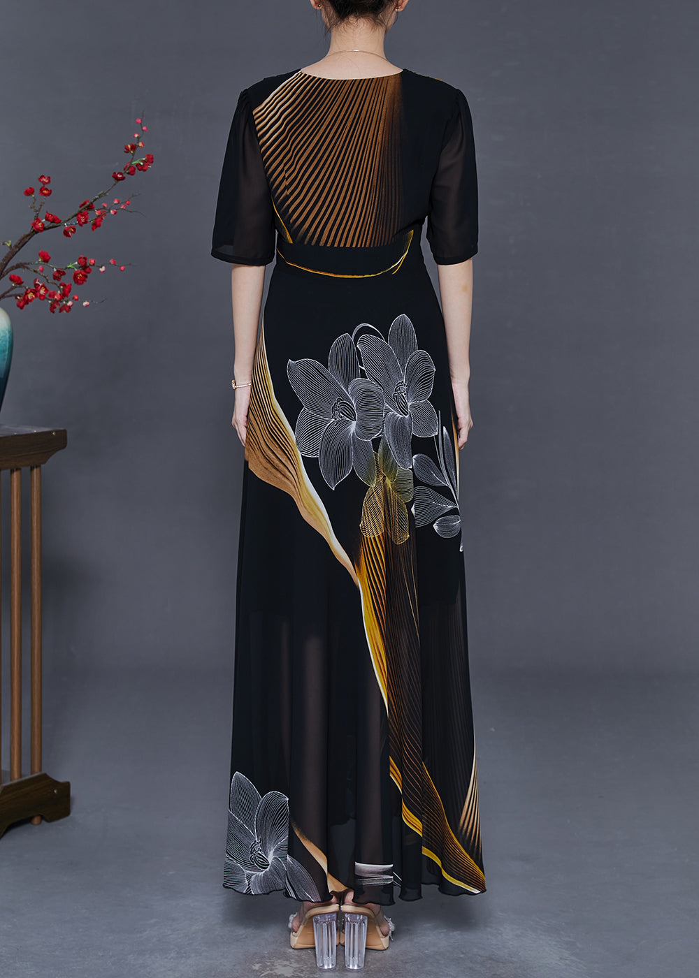A Vintage Style Dress with Delicate Timeless Details