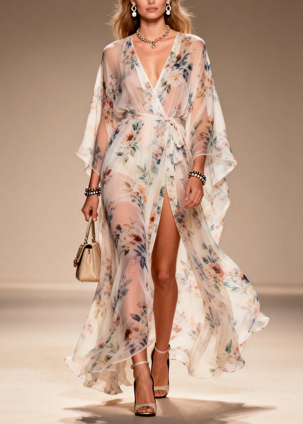 A Vintage Style Dress with Delicate Timeless Details