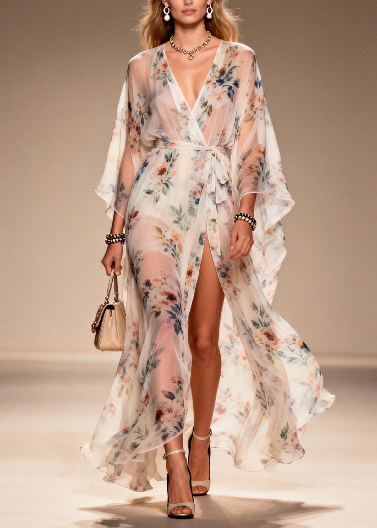 A Vintage Style Dress with Delicate Timeless Details