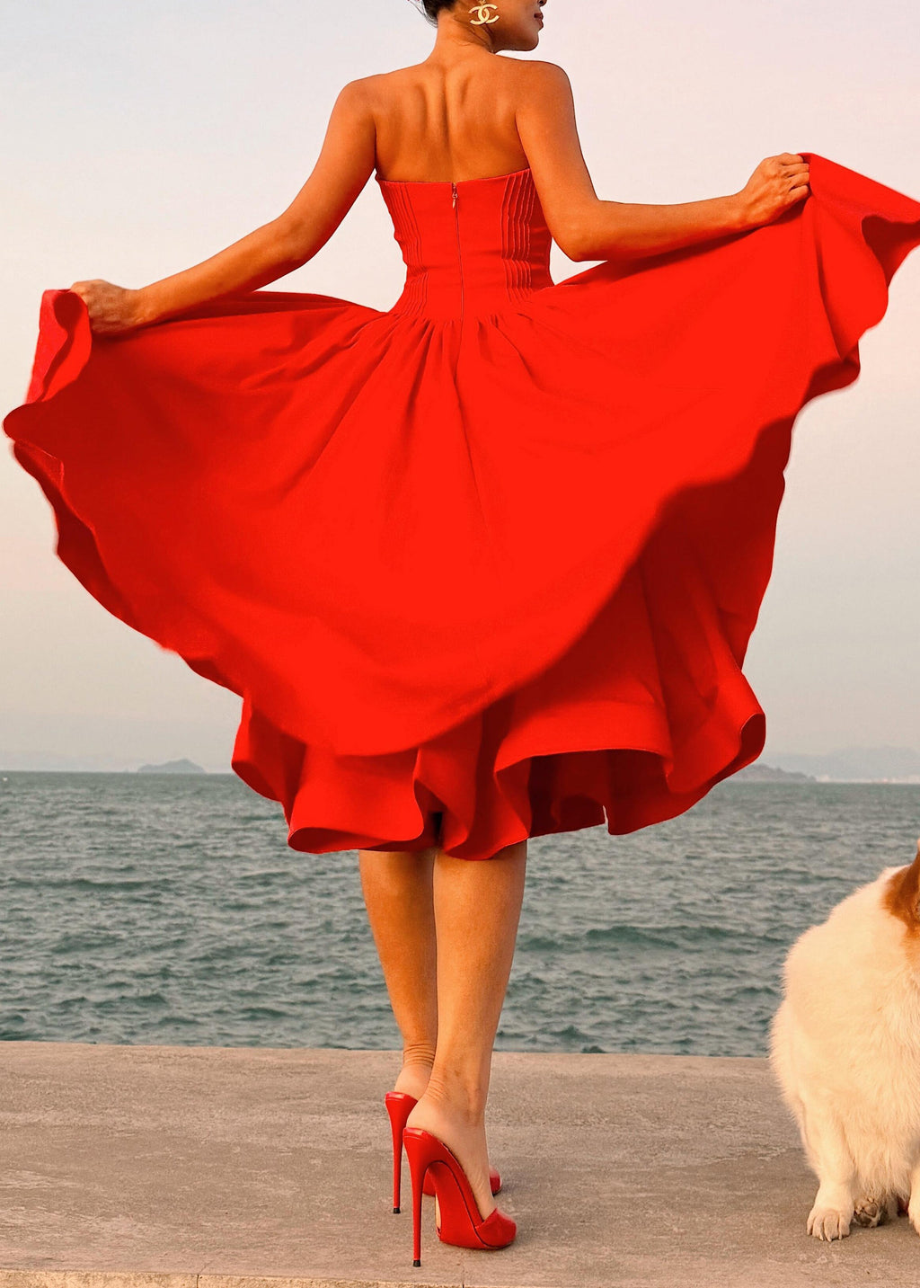 Gracefully Styled Dress for Any Occasion
