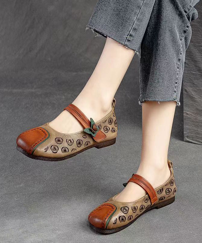 Chic Orthopedic Flats with Unique Design