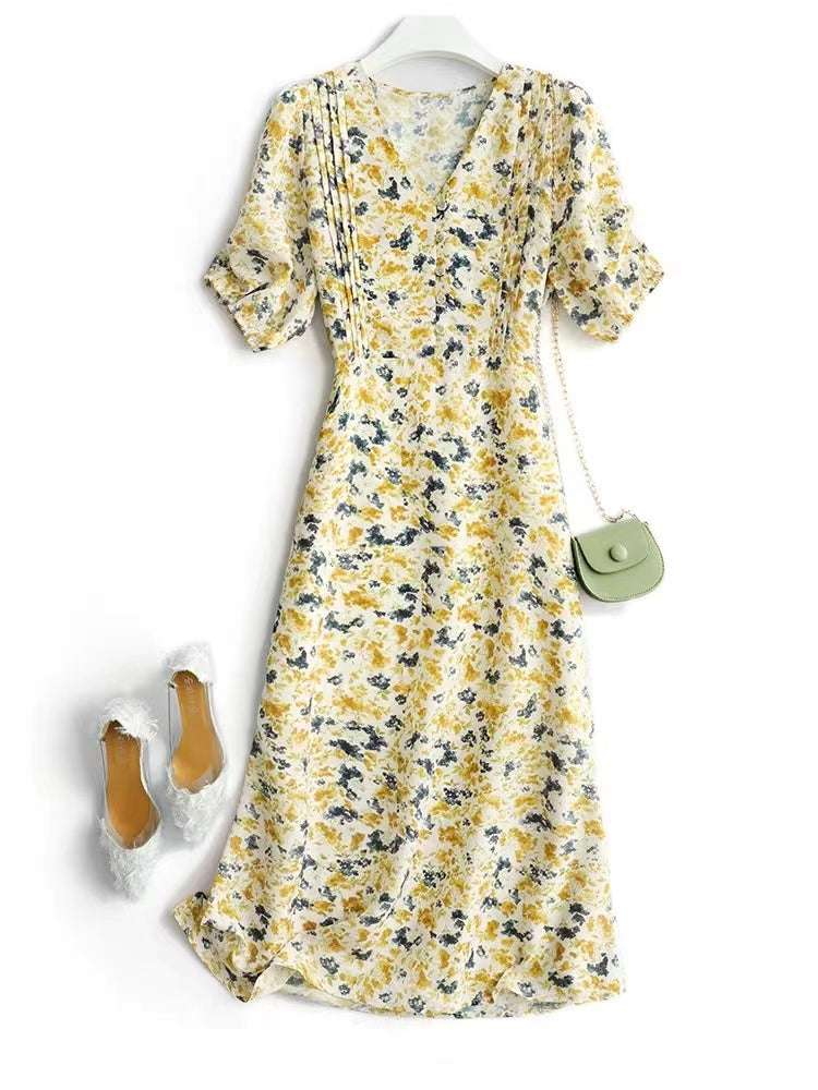 A Vintage Style Dress with Delicate Timeless Details
