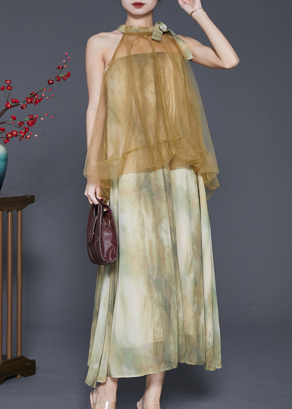 A Vintage Style Dress with Delicate Timeless Details