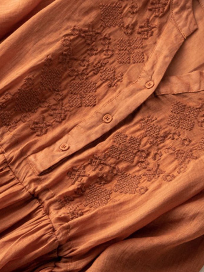 A Vintage Style Dress with Delicate Timeless Details