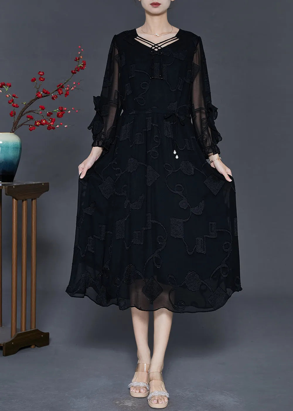 Elegantly Styled Dress for Everyday Wear